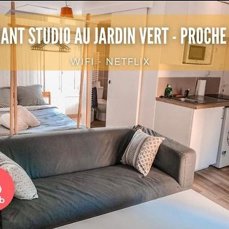 Charmant Studio Au Jardin Vert- Proche Centre Apartment อองกูแลม ภายนอก รูปภาพ